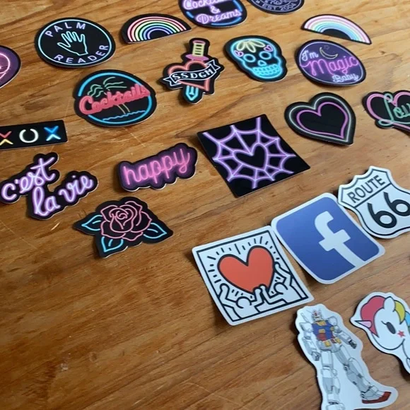 Bundle of 24 Laptop Stickers - Picture 4 of 5
